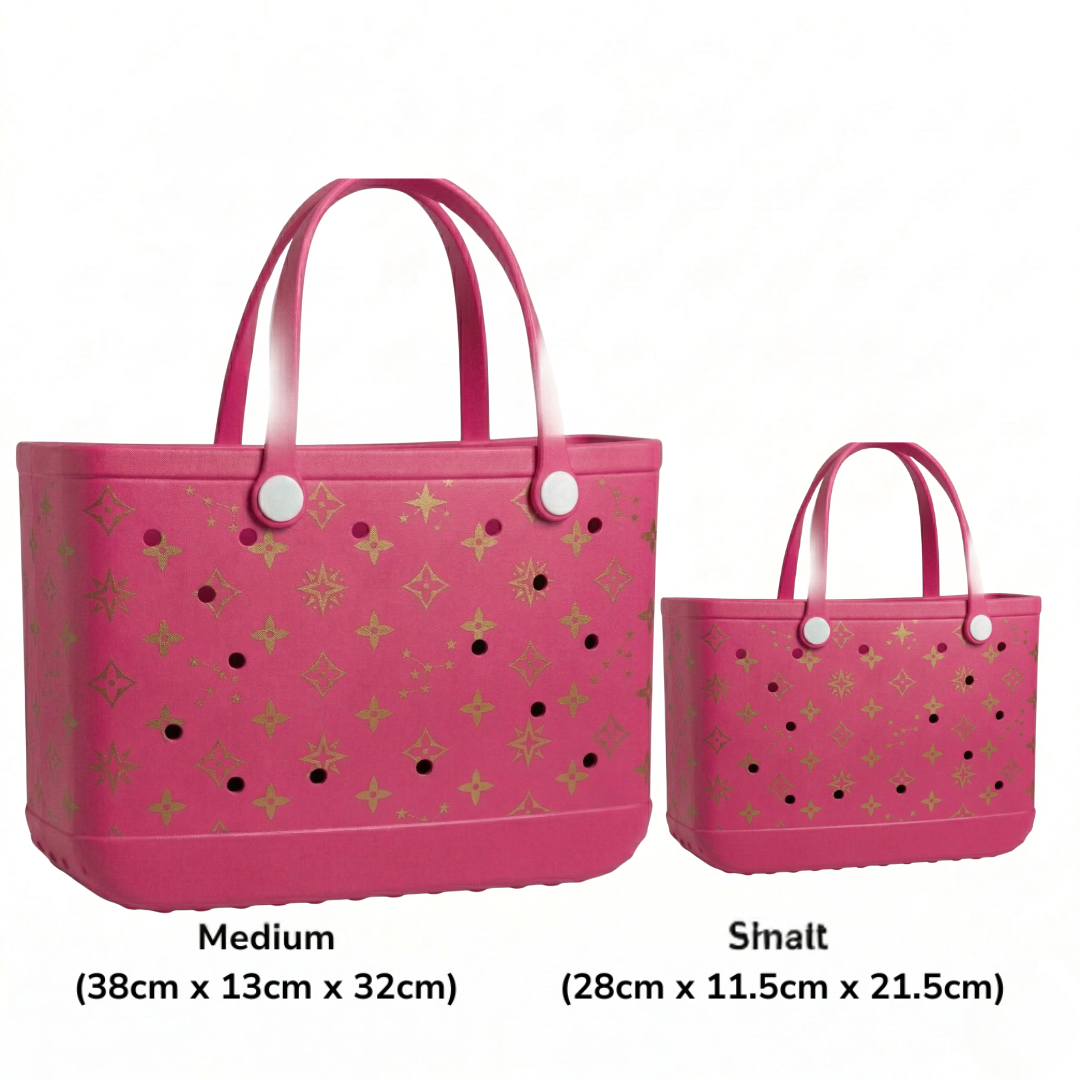 LuxeCarry Tragetasche — Wasserfeste Monogramm-Edition